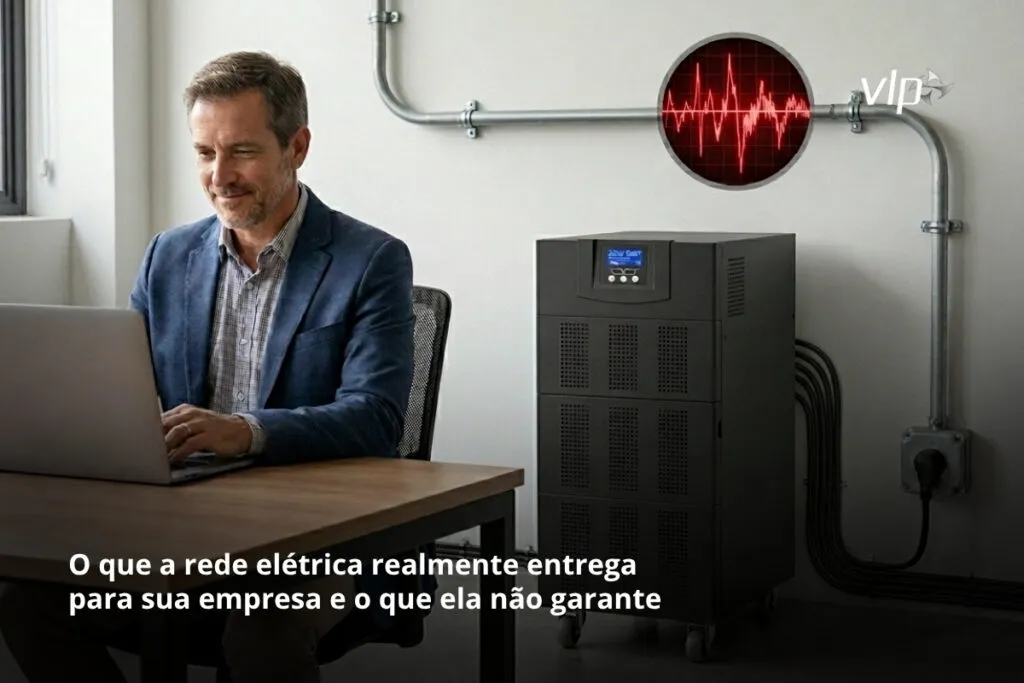 O que a rede elétrica realmente entrega para sua empresa e o que ela não garante