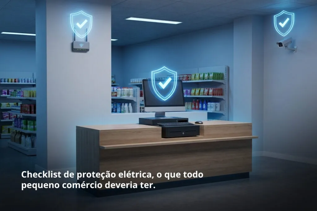 Checklist de proteção elétrica, o que todo pequeno comércio deveria ter