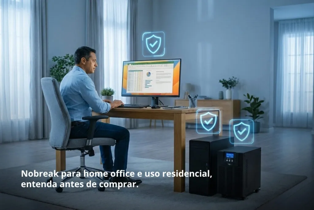 Nobreak para home office e uso residencial entenda antes de comprar